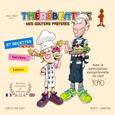 Le chef Yoyo et Thérébentine présentent leurs réalisations.