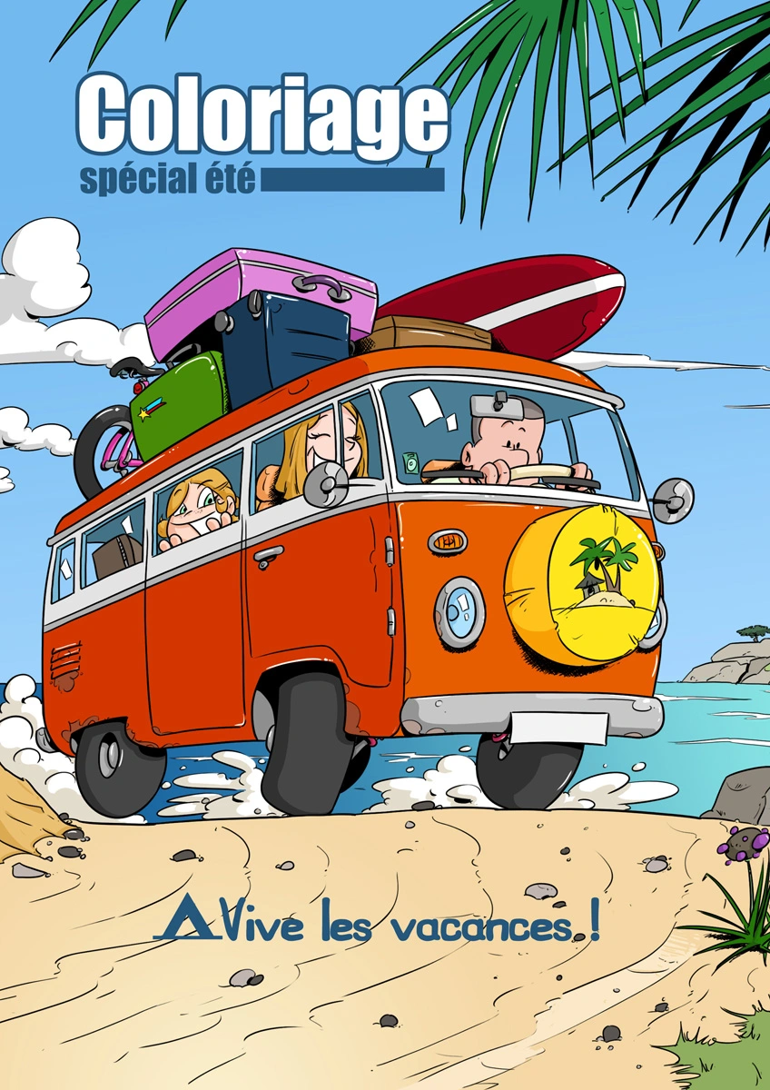 Coloriage spécial été gratuit !!
